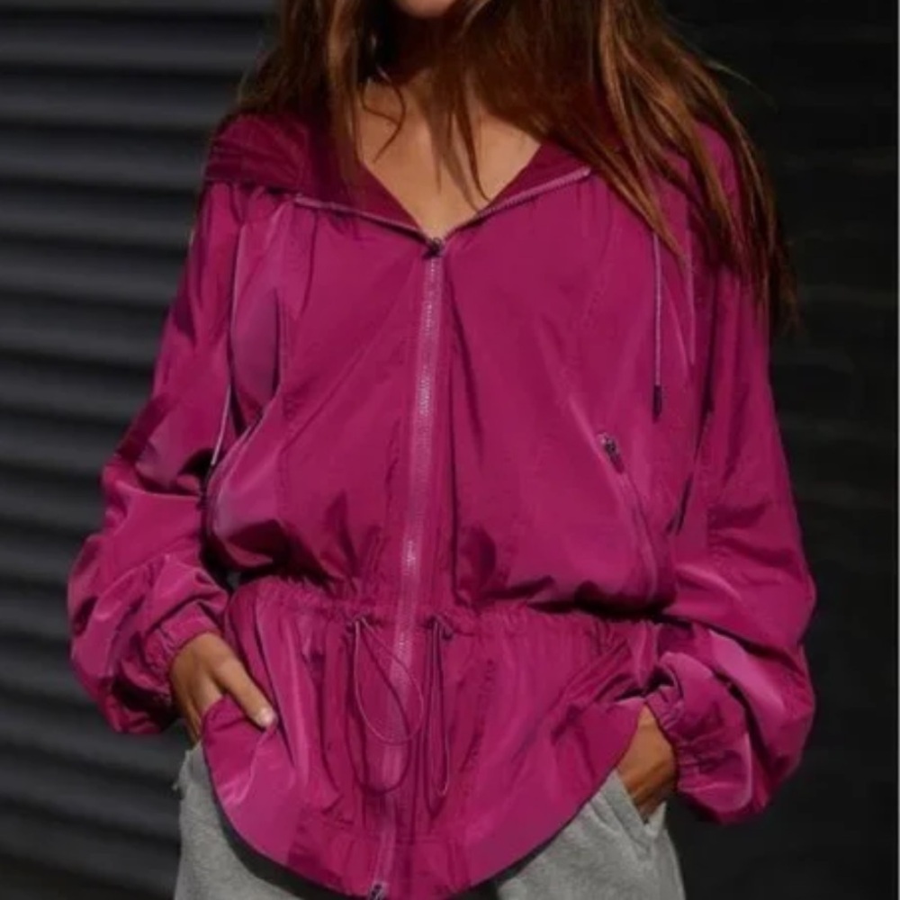 Free People Magenta Jacket